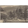 Bad Kudowa. Partie am Kurpark mit Wandelhalle und Musikpavillon