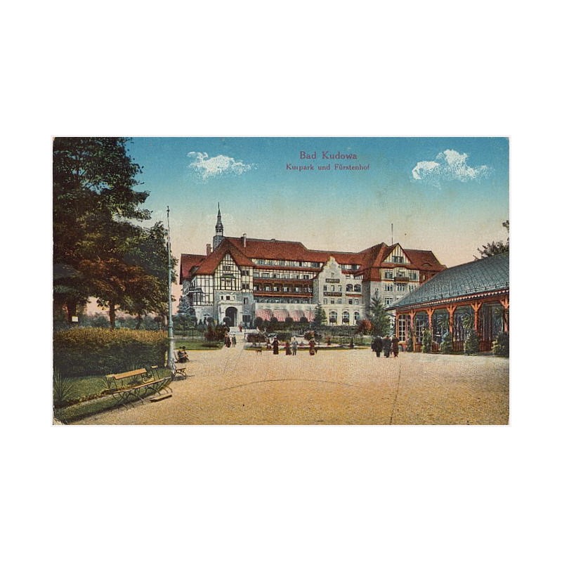 Bad Kudowa. Kurpark und Fürstenhof