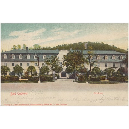 Bad Cudowa. Schloss