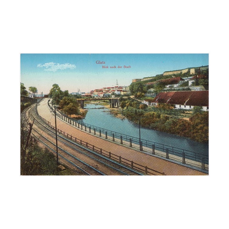 Glatz. Blick nach der Stadt