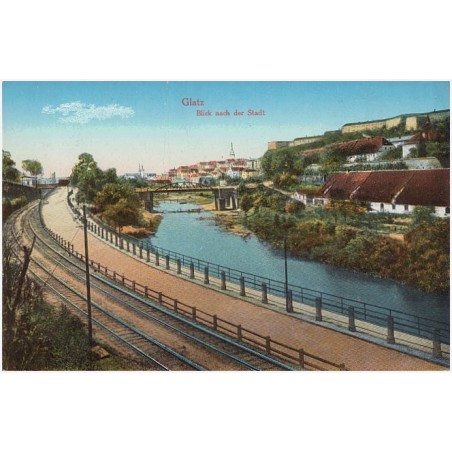 Glatz. Blick nach der Stadt