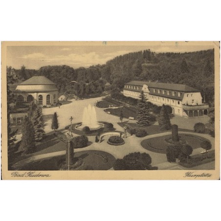 Bad Kudowa. Kurplatz