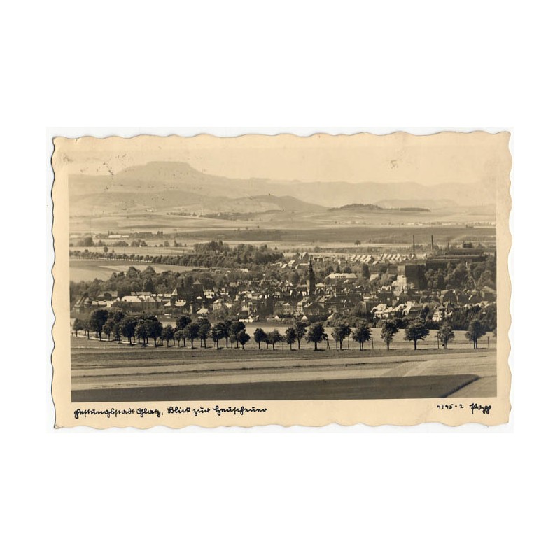 Festungsstadt Glatz, Blick zur Heuscheuer 4745-2 Popp