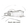 Bialystok. Ghetto Cemetery / Rewers: Bialystok. Ghetto Cemetery. Tomb to memory jewish fighters in ghetto. Built 1948, destroyed