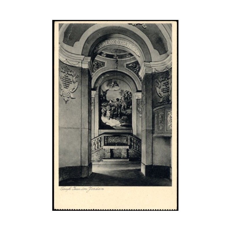 Taufe Jesu im Jordan / Wallfahrtskirche U. L. Fr. von Albendorf Grafschaft Glatz