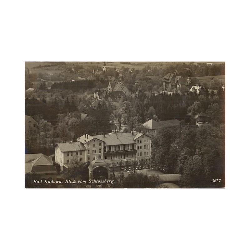 Bad Kudowa. Blick vom Schlossberg. 3677