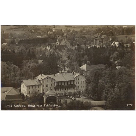 Bad Kudowa. Blick vom Schlossberg. 3677