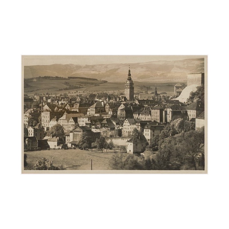 Festungs-Stadt Glatz (Blick v. Schäferberge)
