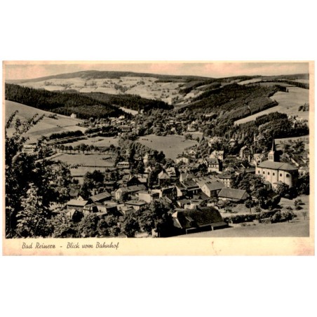 Bad Reinerz - Blick vom Bahnhof