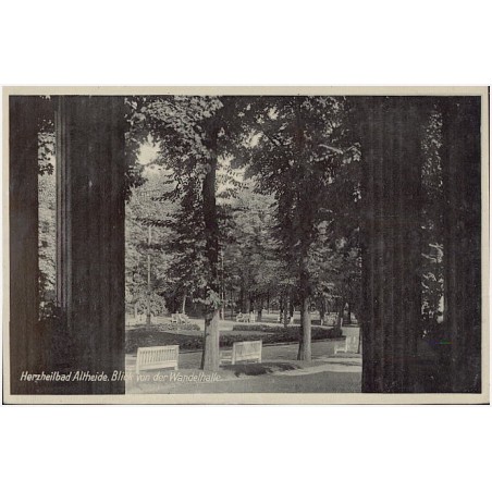 Herzheilbad Altheide. Blick von der Wandelhalle