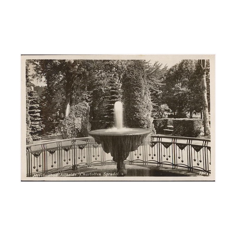 Herzheilbad Altheide. Charlotten Sprudel. 7275