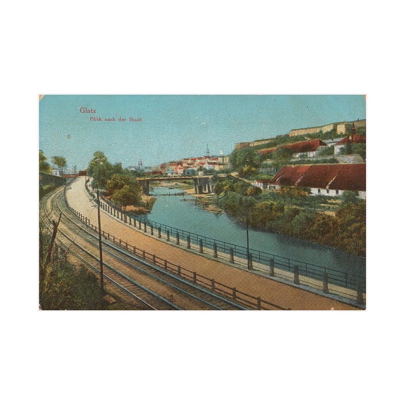 Glatz. Blick nach der Stadt