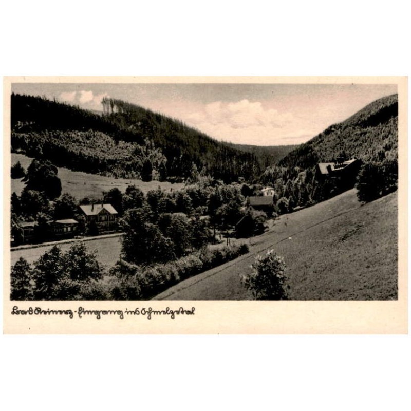 Bad Reinerz - Eingang ins Schmelzetal