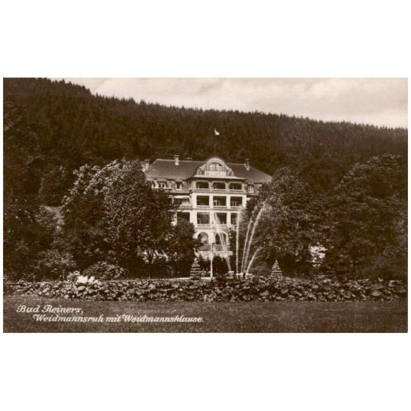 Bad Reinerz. Weidmannsruh mit Weidmannsklause.