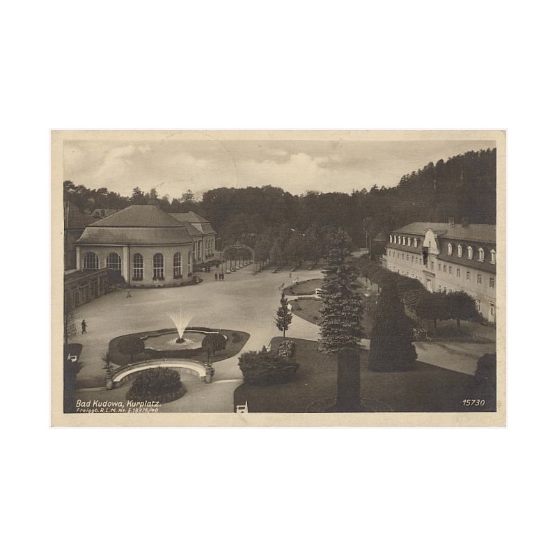 Bad Kudowa, Kurplatz. 15730