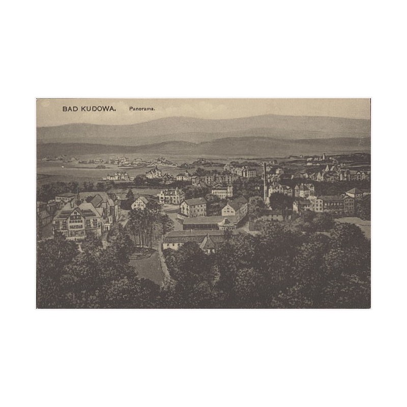 Bad Kudowa. Panorama
