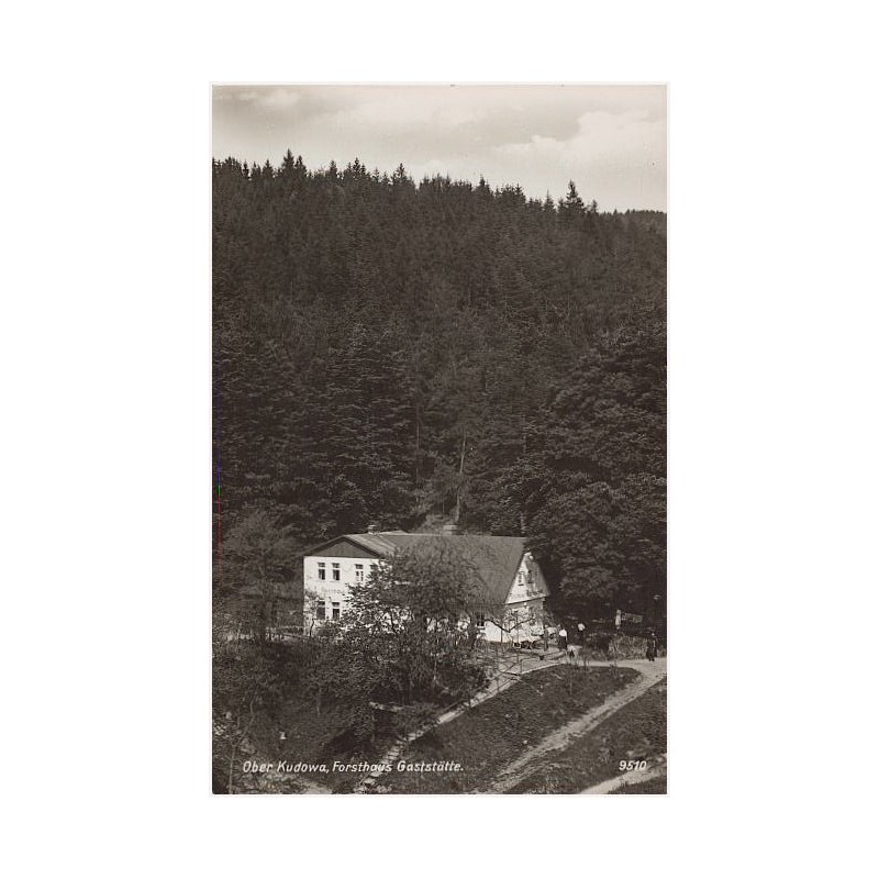 Ober Kudowa, Forsthaus Gaststätte. 9510