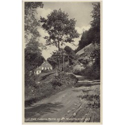 Bad Kudowa. Partie an der Heuscheuerstrasse