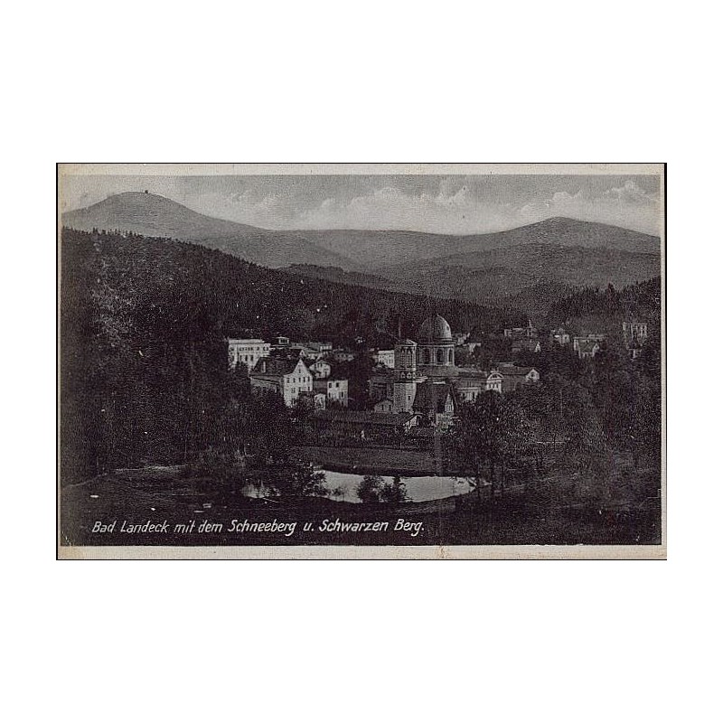 Bad Landeck mit dem Schneeberg u. Schwarzen Berg