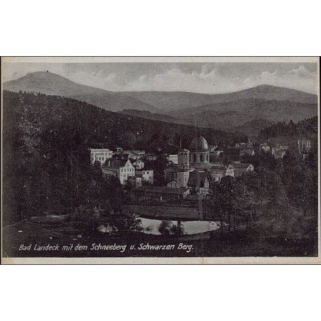 Bad Landeck mit dem Schneeberg u. Schwarzen Berg