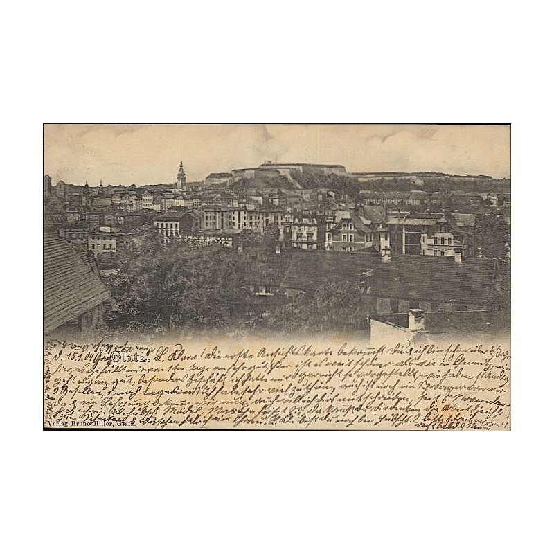 Glatz. [panorama miasta]