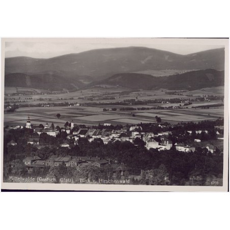 Mittelwalde (Grafsch. Glatz) - Blick v. Hirschenwald 6778
