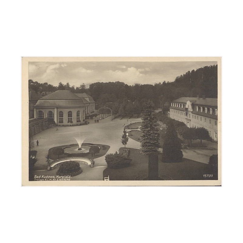 Bad Kudowa, Kurplatz. 15730