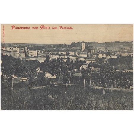 Panorama von Glatz vom Puhberge