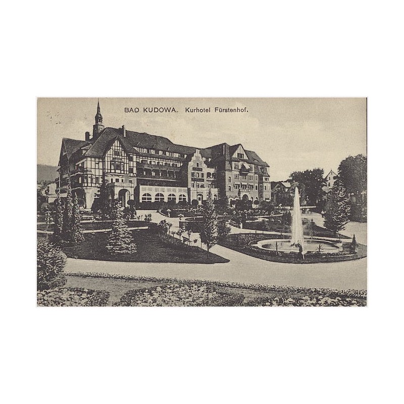 Bad Kudowa. Kurhotel Fürstenhof