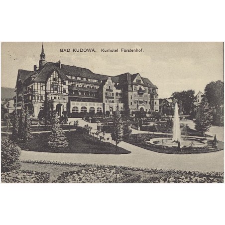 Bad Kudowa. Kurhotel Fürstenhof