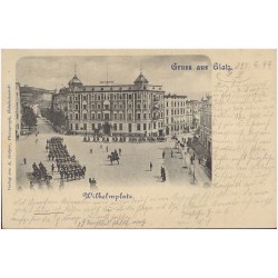 Gruss aus Glatz. Wilhelmplatz