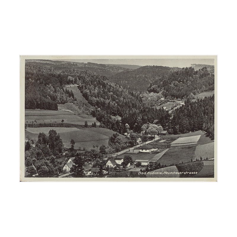 Bad Kudowa. Heuscheuerstrasse