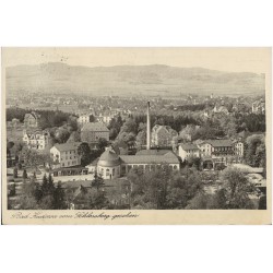 Bad Kudowa vom Schlossberg gesehen