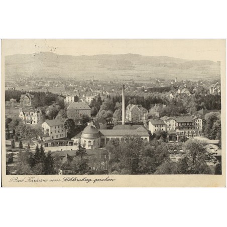 Bad Kudowa vom Schlossberg gesehen