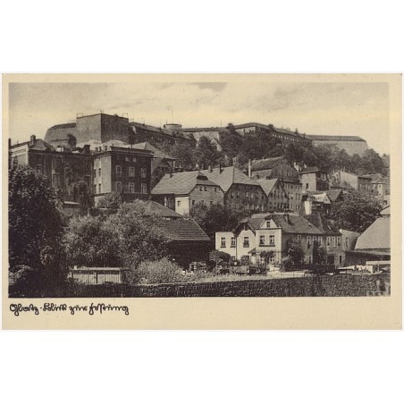 Glatz - Blick zur Festung