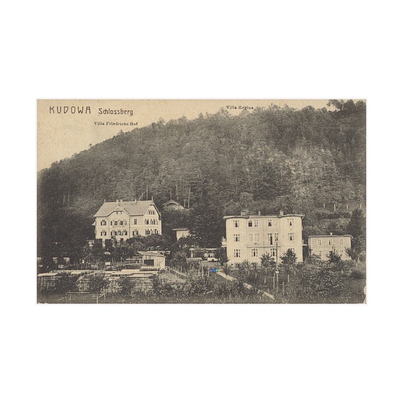 Kudowa. Schlossberg. Villa Friedrichs Hof. Villa Regina