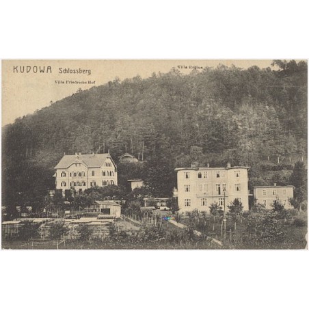 Kudowa. Schlossberg. Villa Friedrichs Hof. Villa Regina