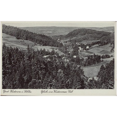 Bad Kudowa i. Schles. Blick ins Kudowaer Tal