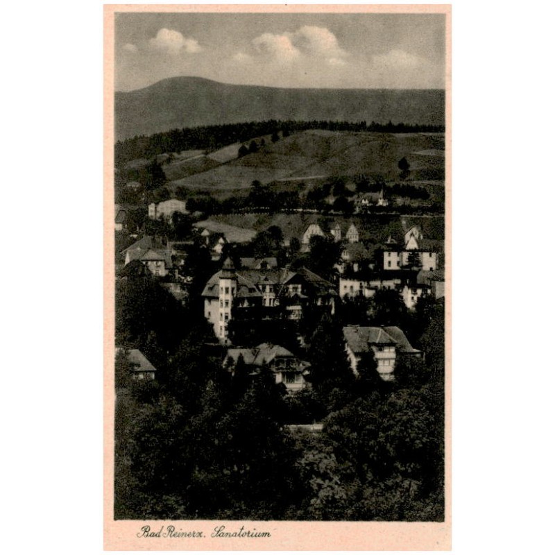 Bad Reinerz. Sanatorium / Rewers: Sanatorium Reinerz Dr. Schoen. Bad Reinerz - Telefon 215