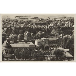 Bad Kudowa. Wandelhalle u. Kurplatz. 3739