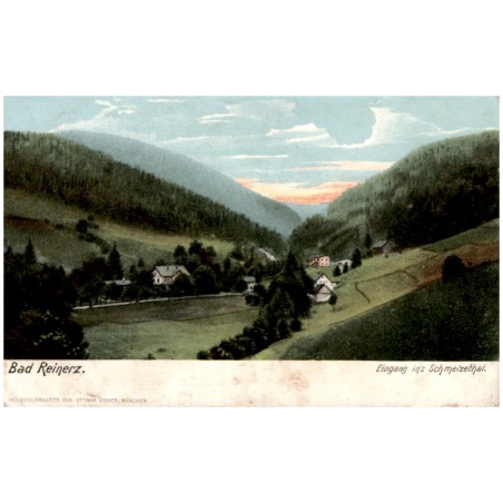Bad Reinerz. Eingang in's Schmelzethal.