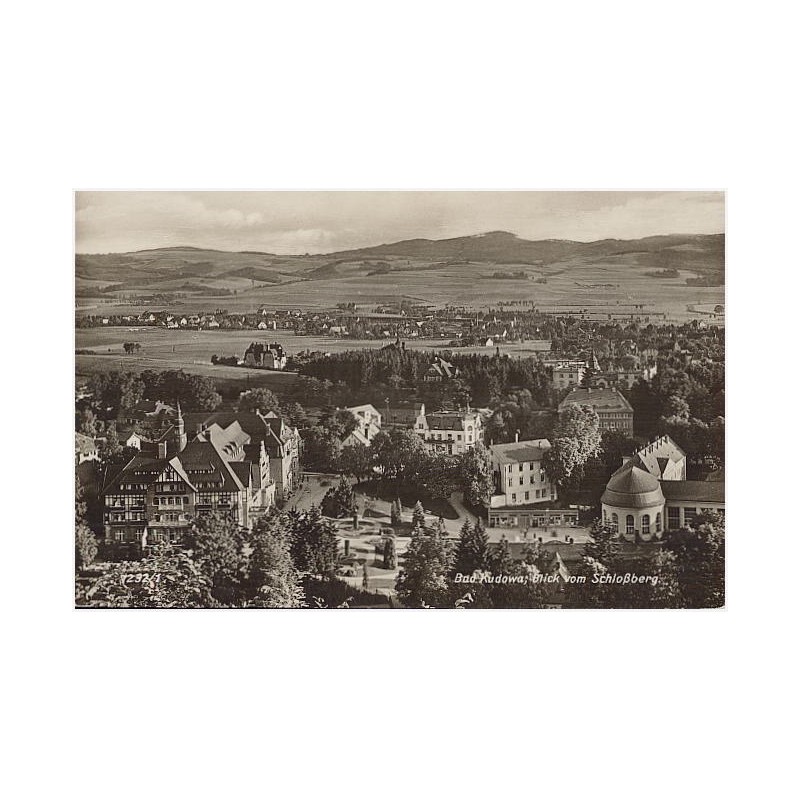 Bad Kudowa, Blick vom Schloßberg. 7232/1