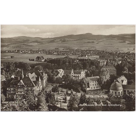 Bad Kudowa, Blick vom Schloßberg. 7232/1