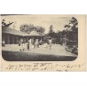 Gruss aus Bad Cudowa. Kurplatz mit Eugenquelle