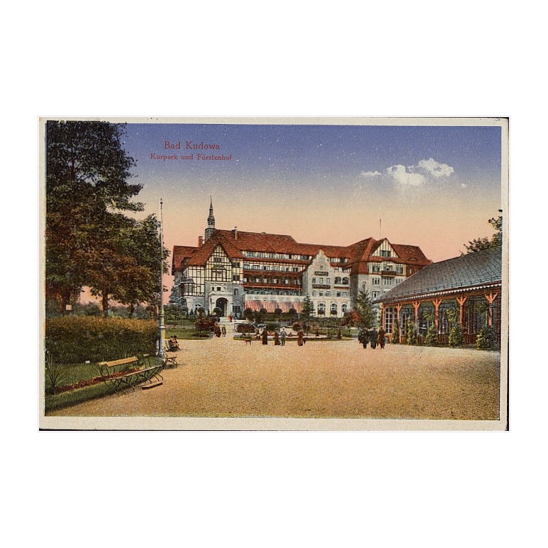 Bad Kudowa. Kurpark und Fürstenhof