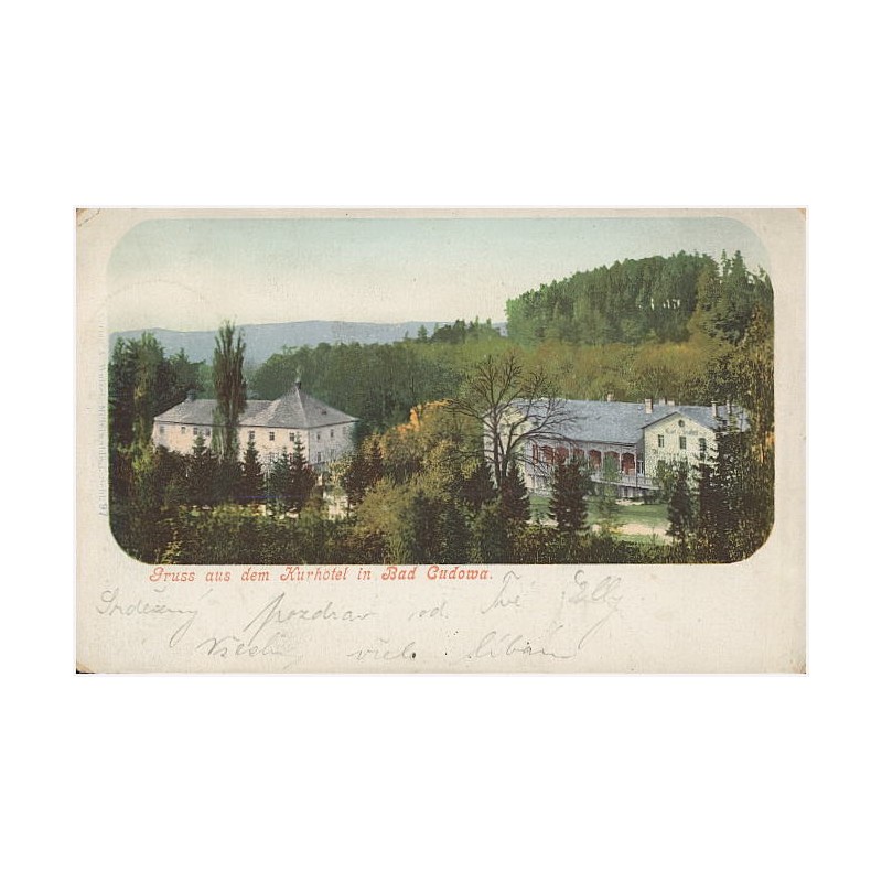 Gruss aus dem Kurhotel in Bad Cudowa