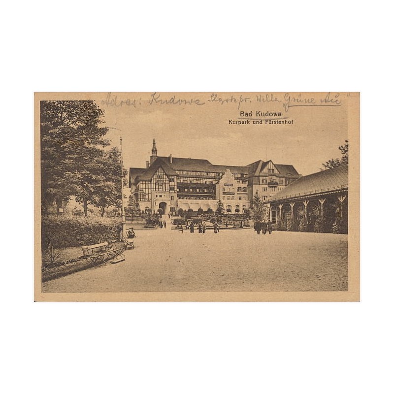 Bad Kudowa. Kurpark und Fürstenhof