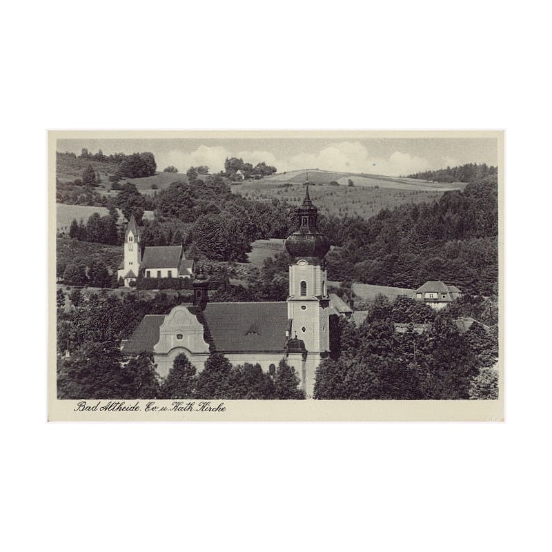 Bad Altheide. Ev. u. Kath. Kirche