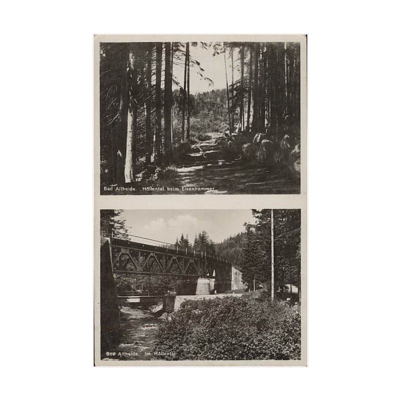 Bad Altheide, Höllental beim Eisenhammer. Bad Altheide. Im Höllental