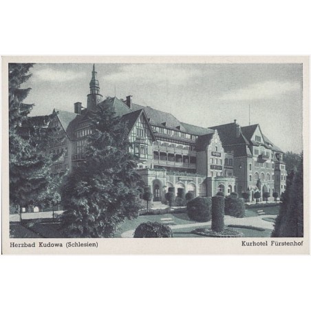 Herzbad Kudowa (Schlesien). Kurhotel Fürstenhof